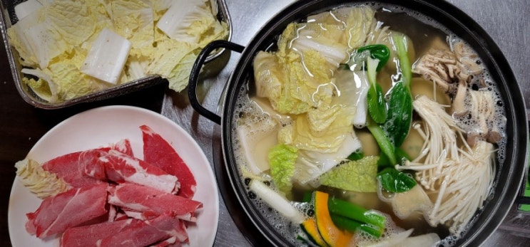  구미 봉곡동 맛집, 명성만두요리점(만두 샤브샤브,   만두전골, 손만두, 사골)