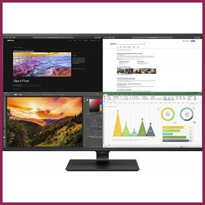 LG 43UN700-B 43 인치 클래스 UHD (3840 X 2160) IPS 디스플레이 USB Type-C 및 4 개의 HDMI 입력이있는 알아보자!