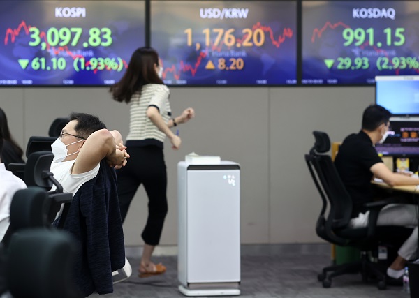  유동성 장세 끝나간다"...코스피 3100선 코스닥 1000선 붕괴