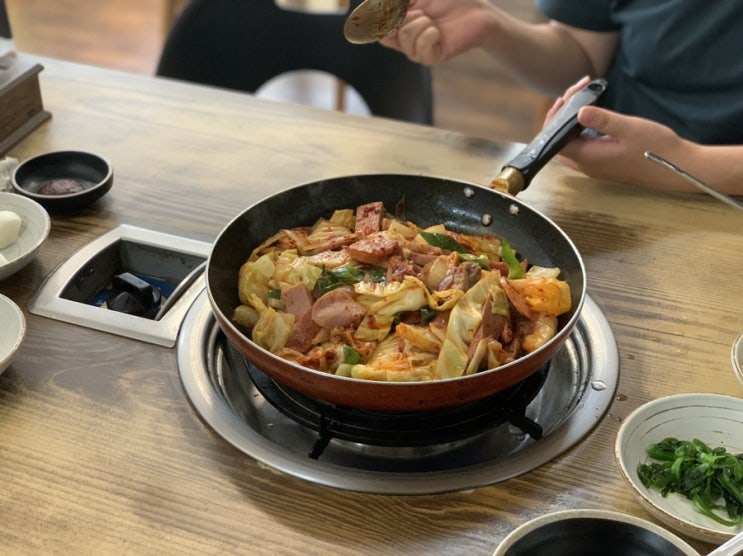  의정부 부대볶음 먹으러 실비식당으로 총총총