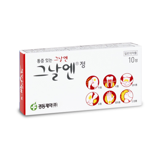  그날엔 - 미니멀한 사이즈 & 디자인을 고려한 진통제