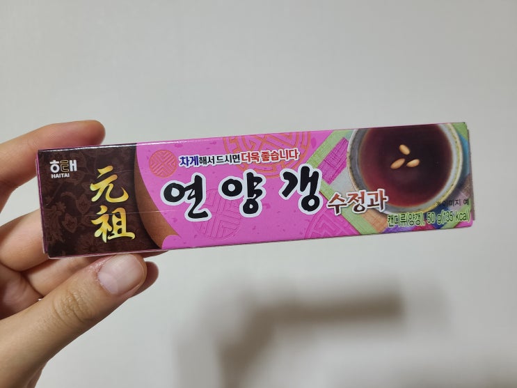  양갱추천:: 시즌한정 해태 수정과 연양갱