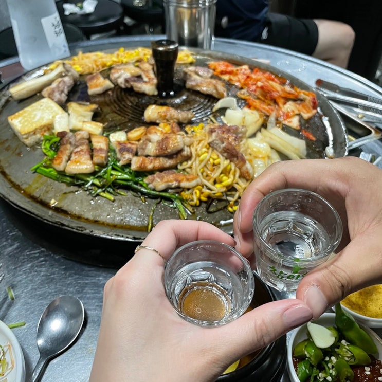 [서울맛집] 오류동 솥뚜껑삼겹살 최고는 여기(꿀팁있음)