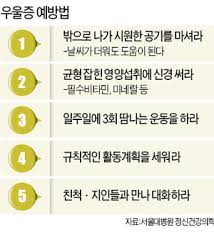  우울증 증상 항우울제약물치료 진단체크리스트 예후경과합병증 자살위험 완치기간재발률 정신과치료