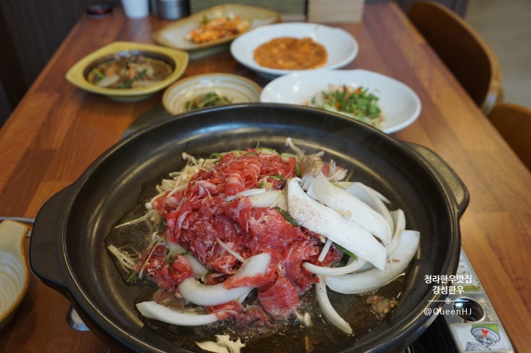  청라한우맛집 한우생불고기 경성한우