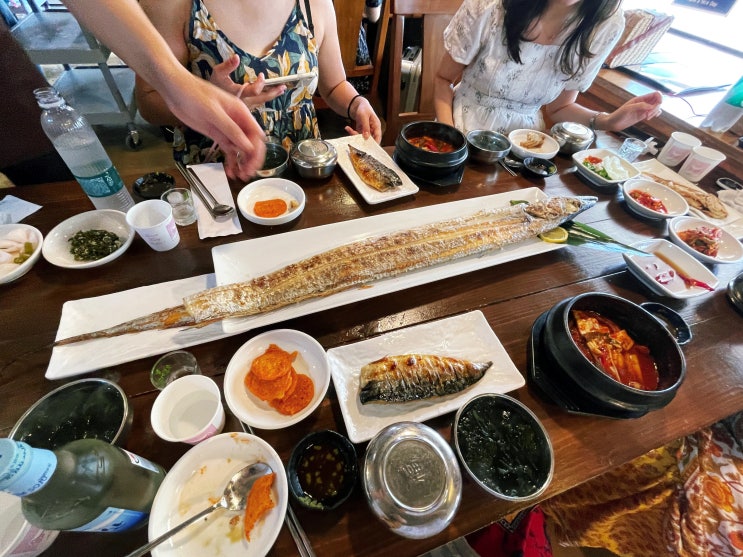  [제주도 서귀포 맛집 갈치왕]대왕 통갈치구이 가격 착하고~