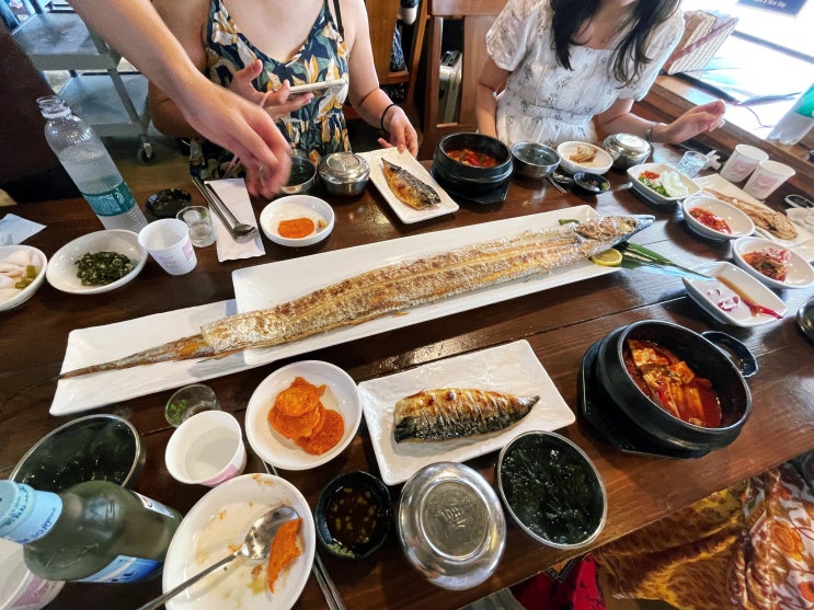 [제주도 서귀포 맛집 갈치왕]대왕 통갈치구이 가격 착하고~