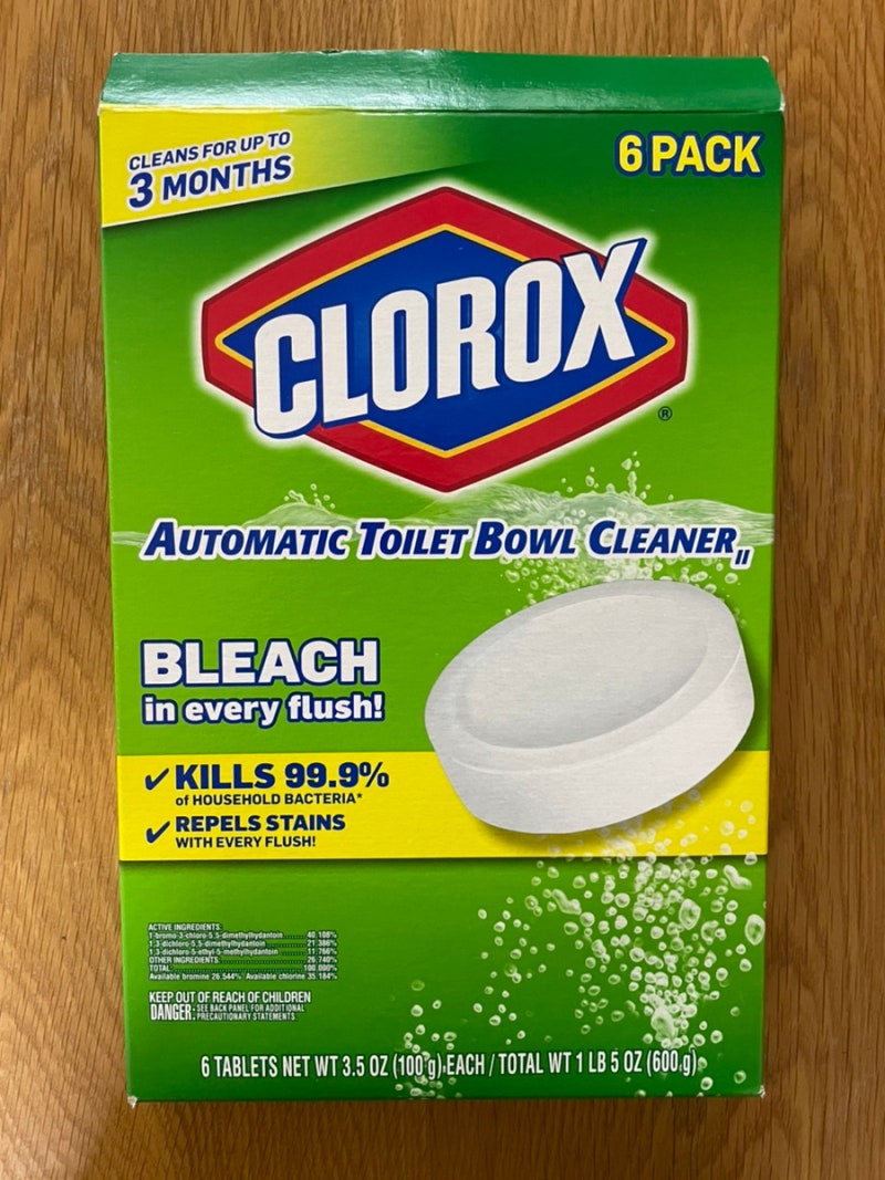 클로락스 CLOROX 변기 세정제 사용후기