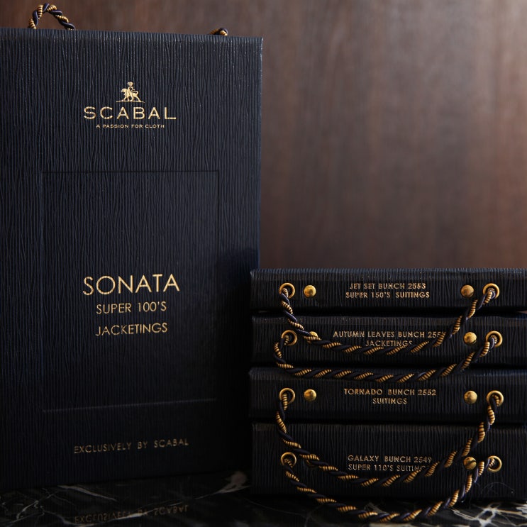  [FABRIC] 스카발 SCABAL FW21 남성 맞춤수트 컬렉션 입고