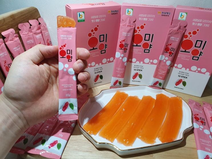 새콤달콤 유기농 오미자젤리 먹어봤어요 친환경새달농원 새콤달콤 유기농 오미자젤리 먹어봤어요 친환경새달농원