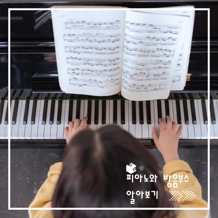  방음부스와 함께 피아노를 쳐보자! ㅣ 피아노 종류