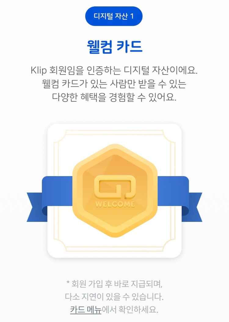 카카오 klip 디지털 지갑 만들기+Klip 지원 전체 토큰 목록 및 카드(NFT) 안내 : 네이버 블로그