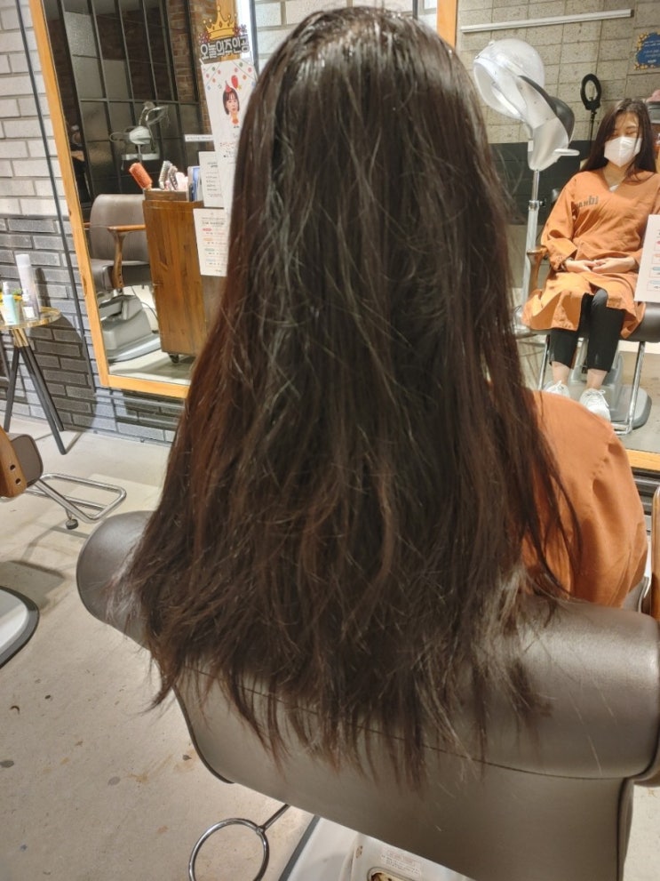  아이디헤어화정1호점 안나수석실장  헤드스파