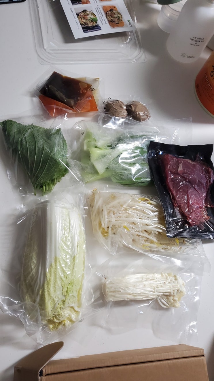  푸드어셈블 밀푀유나베 밀키트
