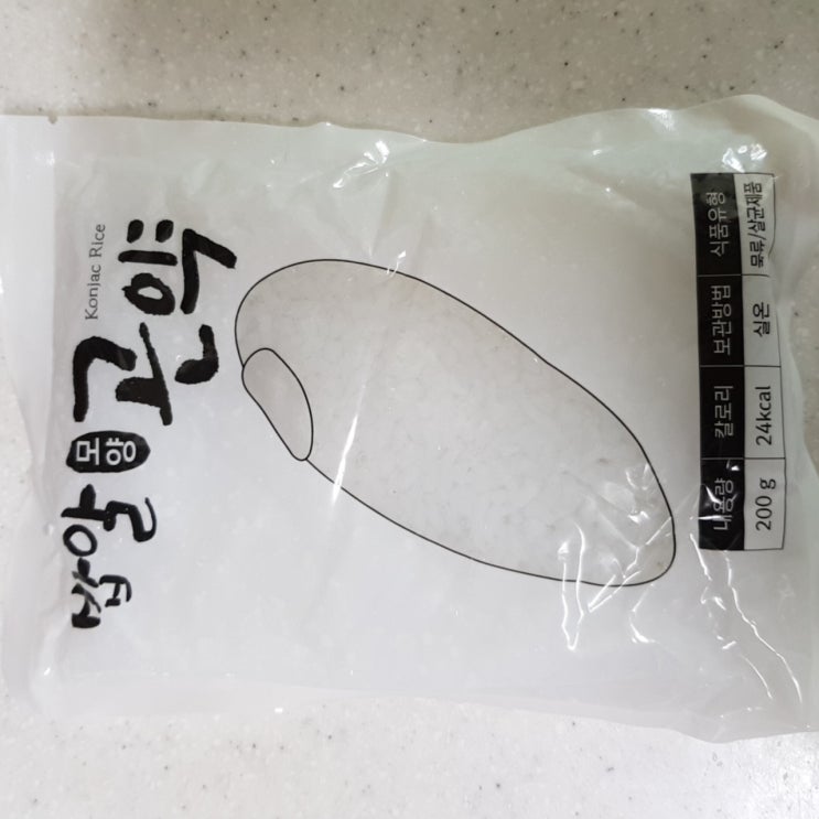쌀(밥알)곤약으로 밥하기! 쌀(밥알)곤약으로 밥하기!