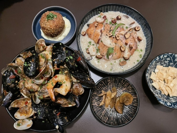  군자역 분위기 좋은 퓨전 아시안요리 맛집 [ 새너울 ]