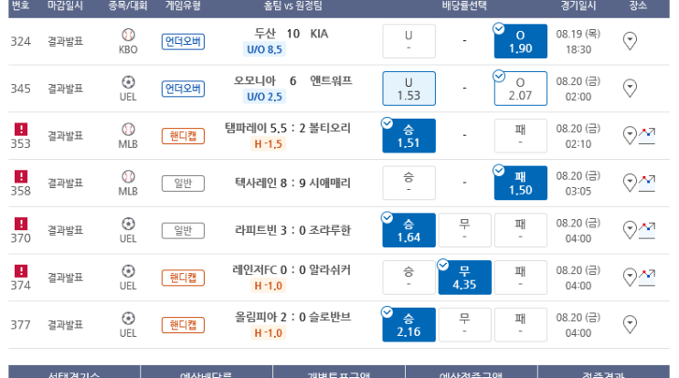 프로토 폴낙 미적중으로 끝난 목요일