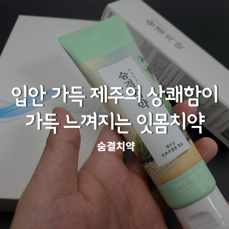  잇몸치약/숨결치약 집들이 선물로 딱!