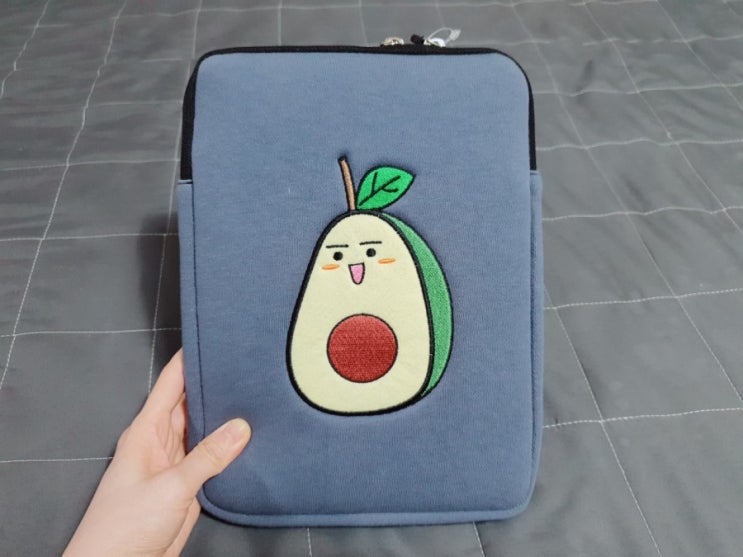  루토 태블릿파우치 태블릿케이스 귀여운 아보카도