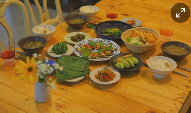  한국기행여름산골밥상 위치