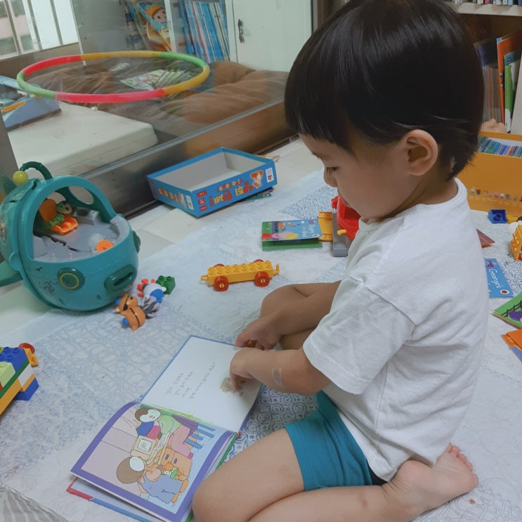  4세 집콕놀이- 추피와 두두인 추피의 생활이야기와 책 정리 놀이