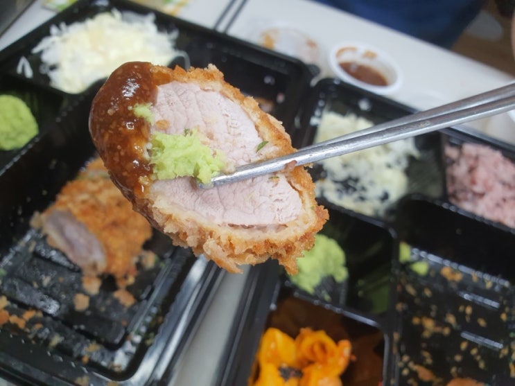  고척돔앞 돈까스집 동명 포장 솔직후기