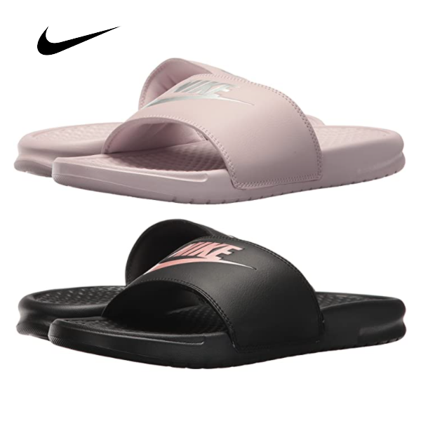 많이 팔린 나이키 베나시 JDI 슬라이드 우먼즈 슬리퍼 5종 남여공용 블랙 핑크 Nike Benassi JDI Slide ···