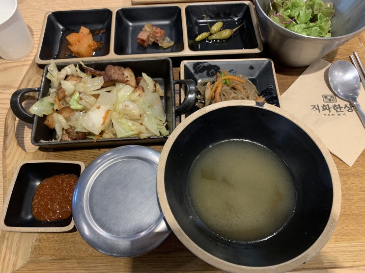 <서울 선릉역 맛집> 점심시간에 무난하게 나쁘지 않았던 "직화한상 포스코점" (7.3) <서울 선릉역 맛집> 점심시간에 무난하게 나쁘지 않았던 "직화한상 포스코점" (7.3)