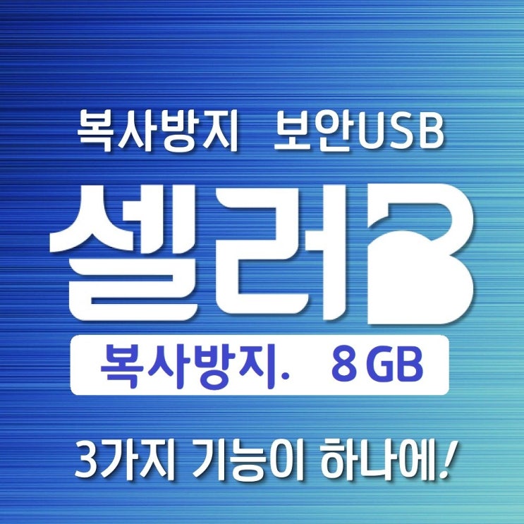 가성비 좋은 셀러비 보안 복사 복제 방지 금지 USB 유에스비 32GB 8GB 셀러B 메탈 카드형USB 추천합니다