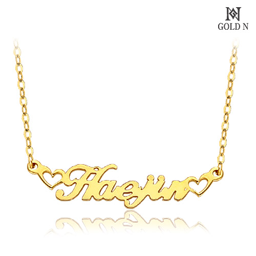 많이 팔린 골드앤 14K18K 러블리 이니셜 목걸이 YG ··· 많이 팔린 골드앤 14K18K 러블리 이니셜 목걸이 YG ···