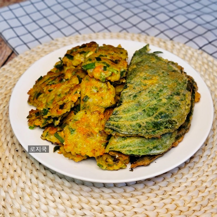  돼지고기 깻잎전 동그랑땡 만드는법, 노릇노릇 맛있게 만들기!