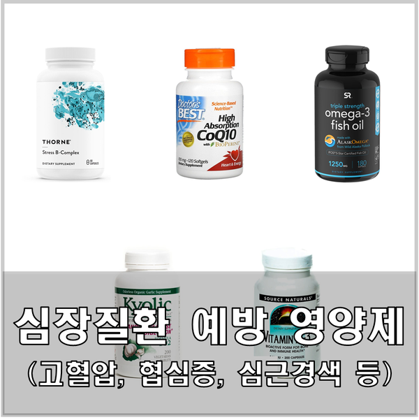 심혈관영양제, 심혈관질환에 좋은 음식까지