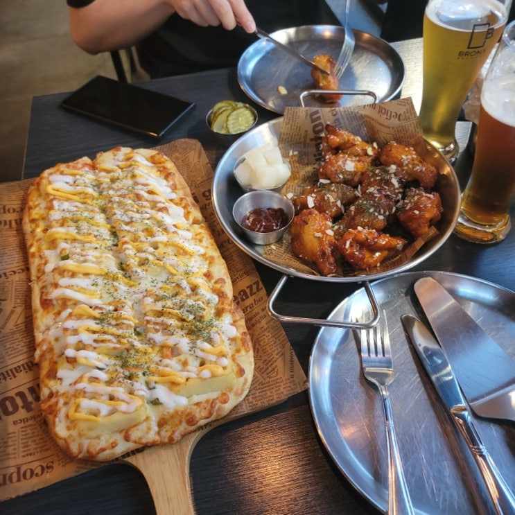  [범계 수제맥주] 범계역 술집, 피자 맥주가 맛있는 '브롱스' 안양범계점