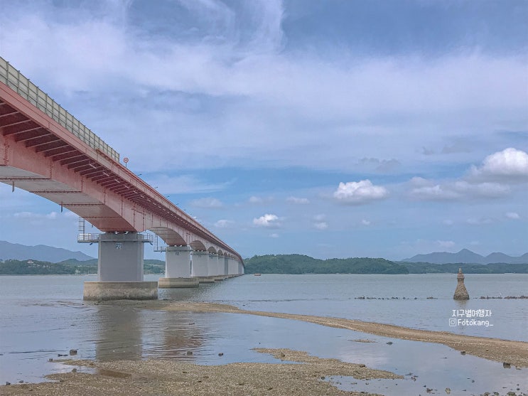  사천 무지개 해안도로 정말 물멍 때리기 좋아요. 사천 가볼만 한곳입니다. [feat. 핑크빛 노을]