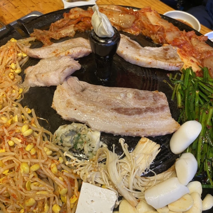  개포동 제주왕솥뚜껑삼겹살 왕소금구이 솥뚜껑 삼겹살집 내돈내먹