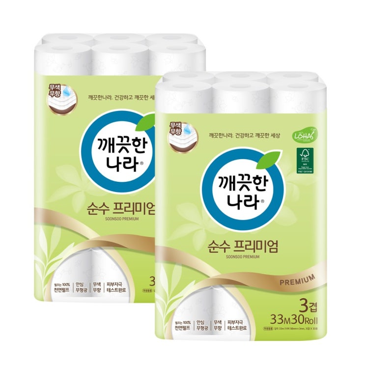 리뷰가 좋은 순수 프리미엄 3겹 데코 천연펄프 화장지 33m 30롤, 2개 추천해요 리뷰가 좋은 순수 프리미엄 3겹 데코 천연펄프 화장지 33m 30롤, 2개 추천해요