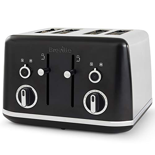 핵가성비 좋은 Breville 팝업토스터기 영국배송 가정용 브레빌 Lustra 4슬라이스 토스터 하이 리프트 포함 넓은슬롯 독립 2슬라이스 제어 매트 블랙 VTT969-77305, 핵가성비 좋은 Breville 팝업토스터기 영국배송 가정용 브레빌 Lustra 4슬라이스 토스터 하이 리프트 포함 넓은슬롯 독립 2슬라이스 제어 매트 블랙 VTT969-77305,