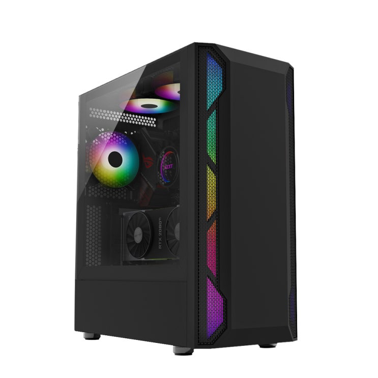 인기있는 쿠팡 로켓PC Gamma AMD No 4. 블랙 조립컴퓨터 본체 (AMD 라이젠5 5600X RTX3070 8GB WIN미포함 삼성 16GB SSD 512GB ), 기본형