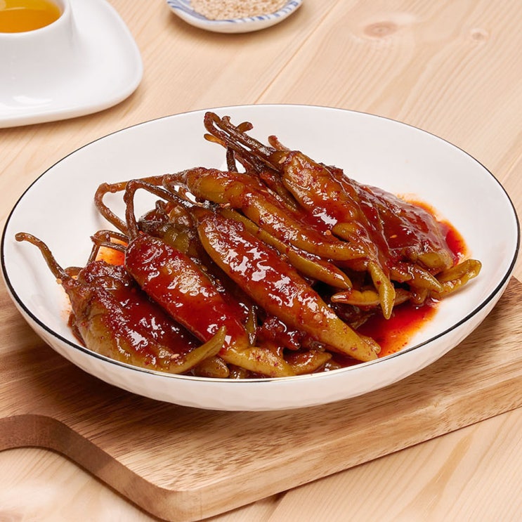 가성비 뛰어난 세모수 고추무침 장아찌, 1개, 1kg 좋아요 가성비 뛰어난 세모수 고추무침 장아찌, 1개, 1kg 좋아요