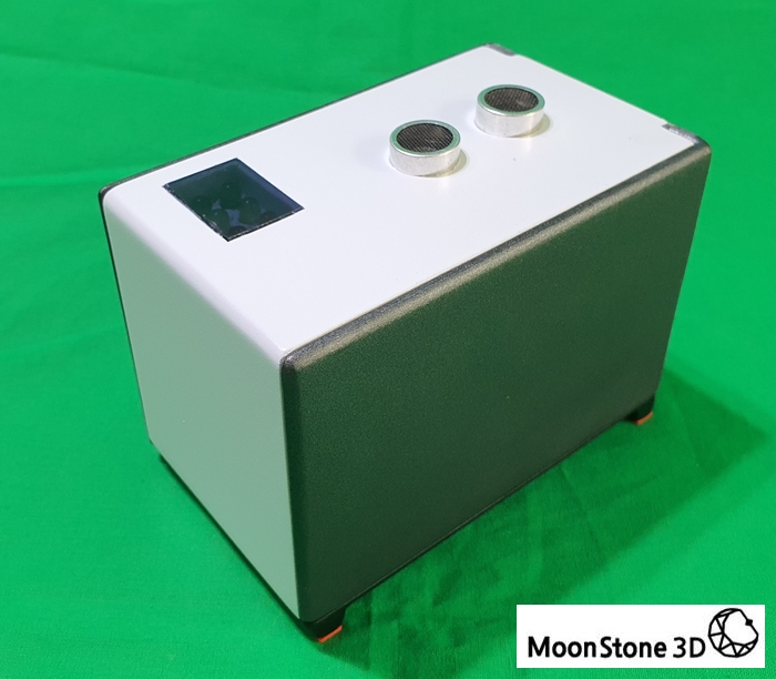  [문스톤 디자인 3D] 자세 보정 기기의 케이스 / 캡스톤 목업 시제품 (2020 대학 졸업 전시 & 캡스톤 작품 웨이브 - 3)