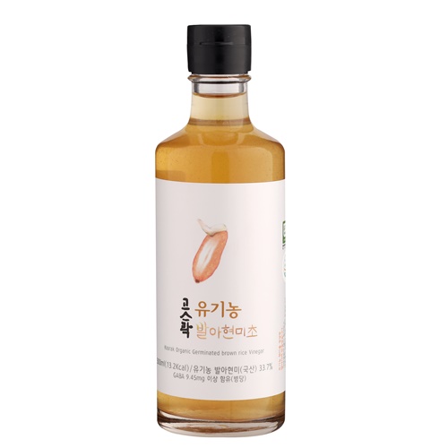  가성비 좋은 고스락 유기농 발아 현미 식초, 300ml, 1개 추천해요
