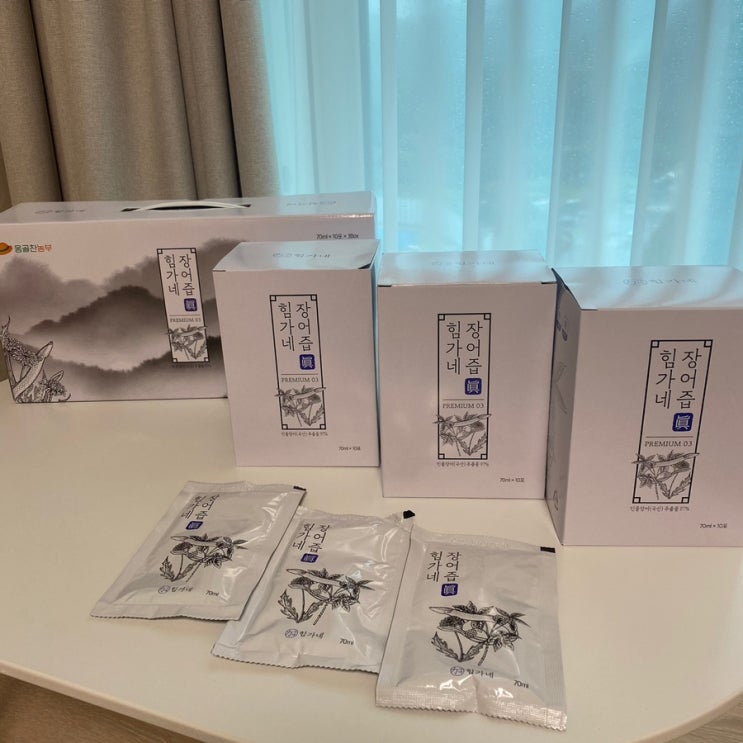 민물장어진액 면역력을 위한 힘가네 장어즙