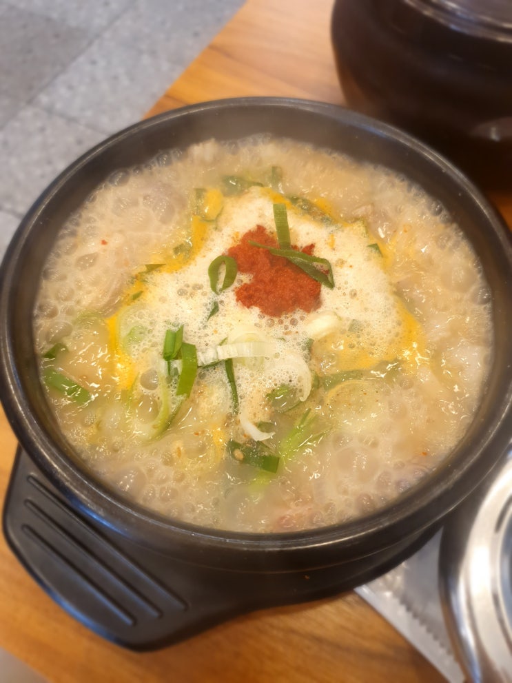  수유에서 깔끔한 진순대국에서 해장하기!