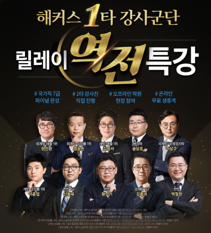 무료 해커스 7급공무원 파이널 온/오프라인 주차별 레벨업 완성 릴레이 특강 무료 해커스 7급공무원 파이널 온/오프라인 주차별 레벨업 완성 릴레이 특강