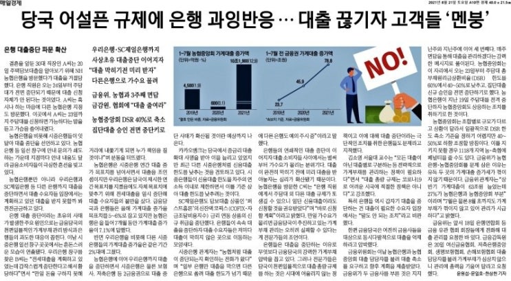  가계대출 중단, 실수요자는 어디로