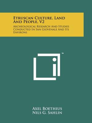 가성비갑 Etruscan Culture Land and People V2: Archeological Research and Studies Conducted in San Gioven