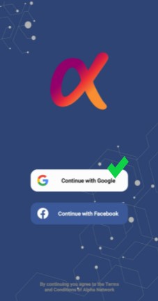 알파코인 채굴하기! Alpha Network