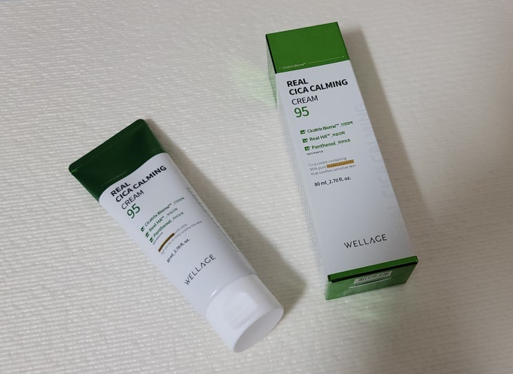  고순도 마데카소사이드의 고강력 진정 효과 '웰라쥬 리얼 시카 카밍 95 크림' [보습진정크림/피부진정/시카크림/수분크림/진정크림추천/민감피부진정/붉은기개선/환절기피부관리/홈케어]