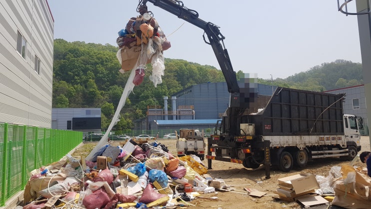  구미폐기물[구미 3공단 혼합폐기물 처리후기]
