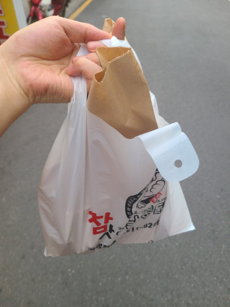  참맛옛날통닭 군자점 포장 후기 군자역 치킨 가성비 맛집